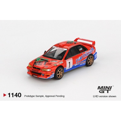 MINI GT Subaru Impreza WRC97 1 1999 DRM Champion 1:64