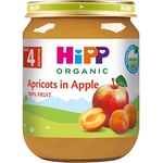 HiPP Био Пюре HiPP Кайсии с ябълки 125 гр. - 4+ месеца