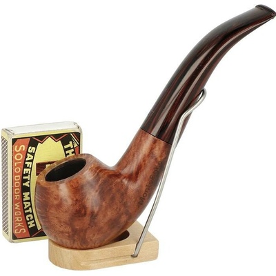 MonteBello Bent Apple hnědá hladká filtr 9mm