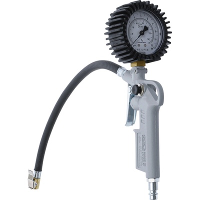 BGS technic 55400 Pistole pro huštění pneumatik s manometrem cejchovaná 0 - 10 barů