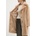 Stand Studio палто от еко пух дамско Camille Cocoon Coat (61137.9070)