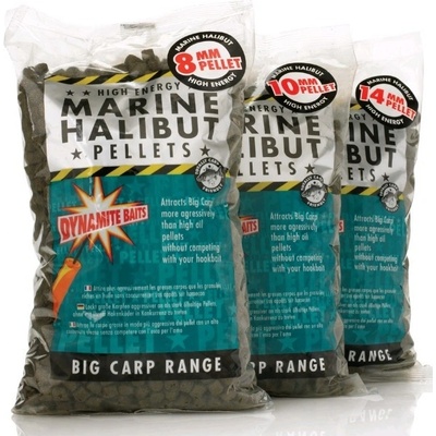 Dynamite Baits Pre-Drilled Marine Halibut Pellets 900g 21mm