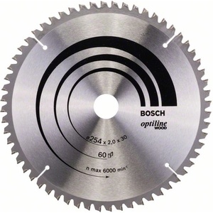 Bosch Optiline нож за дърво 254 x 30 x 2, 0 мм, 60 2608640436 (2608640436)