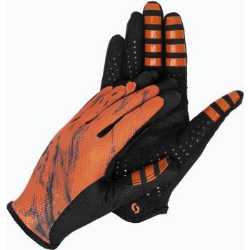 SCOTT Мъжки ръкавици за колоездене SCOTT Traction braze orange/black