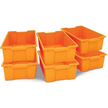 Nowa Szkola Тава, дълбока, оранжева, за научна количка, 6 бр (4015220207)