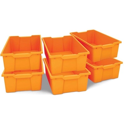 Nowa Szkola Тава, дълбока, оранжева, за научна количка, 6 бр (4015220207)