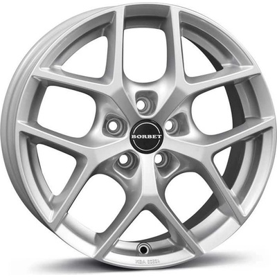 Borbet Y 8x18 5x112 ET48 crystal silver