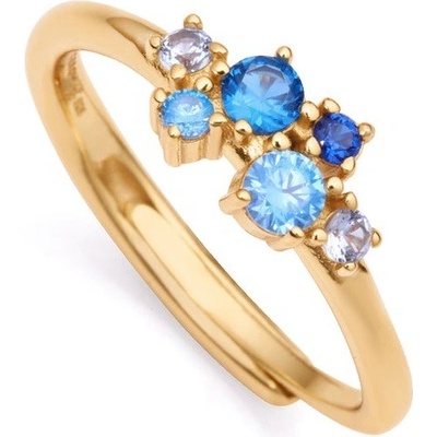 Viceroy pozlacený prsten se zirkony Trend 13134A0