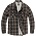 Vintage Industries Craft тежко яке с шерпа, сиво каре (3541.greycheck)