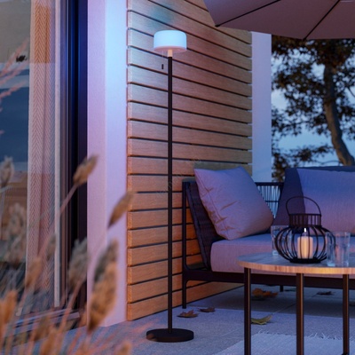 EGLO 75888 - LED RGBW димируема външна подова лампа MONTAPALMA-L LED/2, 2W/3, 7V IP54 (EG75888)