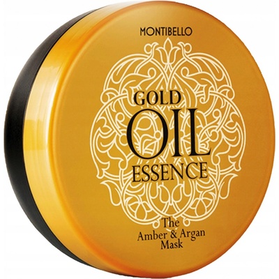 Montibel-lo Gold Oil Essence regeneračná maska s arganovým olejom Hair Mask with Amber & Argan Oil 200 ml