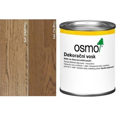 Osmo 3168 Dekoračný vosk transparentný 0,125 l Dub antický