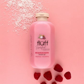 Fluff Подхранващ душ гел с аромат на кокос и малина FLUFF Nourishing Shower Gel (716573)