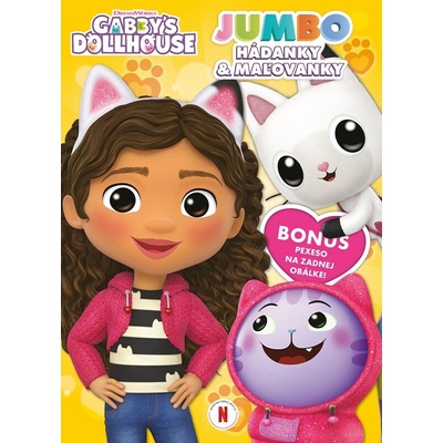 Gabikin kúzelný domček JUMBO hádanky a maľovanky 0