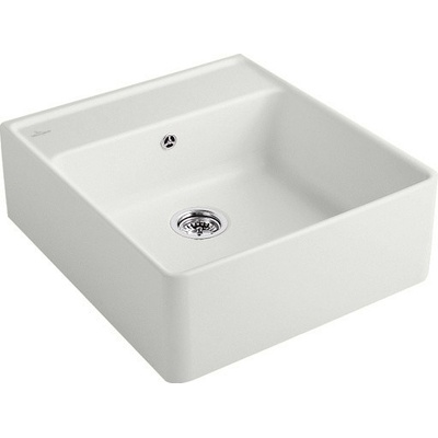 Villeroy & Boch Single-bowl sink Stone white