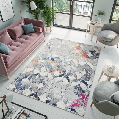 Modern Rugs Ombre A021A GRAY/WHITE