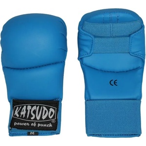 Katsudo Класически карате ръкавици без палец, сини (4173.KAT.BLUE)