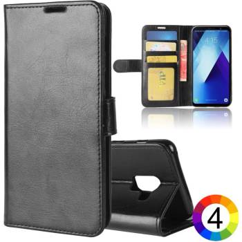 Samsung Galaxy A8 Plus (2018) Magnetic Wallet Кожен Калъф и Скрийн Протектор