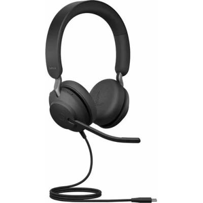 Слушалки JABRA Evolve2 40 SE, USB C/A, MS Stereo (24189-999-799)