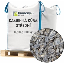 Kamenná kůra - rula Vybere si velikost: Střední, Vyberte balení: Big Bag 1000 kg s dopravou*