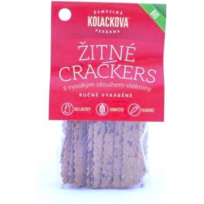 Koláčkova pekárna Bio žitné crackers 90g – Zboží Mobilmania