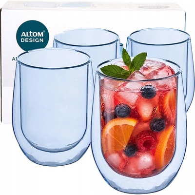 Design Poháre na kávu a čaj Altom 4 x 300 ml