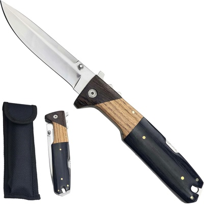 BODA Velký "WOODEN GRIP" s pouzdrem
