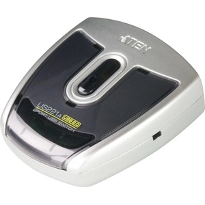 ATEN Превключвател aten us221a, 2 компютъра към 1 usb периферно устройство (aten-us221a-usb) - pcbuild