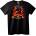 NOONEBRAND Тениска Ferrari състезателен пламък - 2XL, White