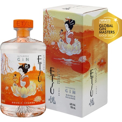 Etsu Double Orange Japanese Gin 43% 0,7 l (čistá fľaša)
