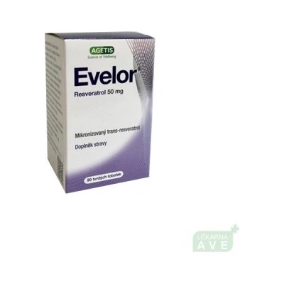 Evelor Resveratrol 50 mg 90 kapsúl