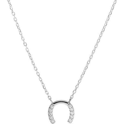 AGAIN Jewelry Stříbrný náhrdelník Podkova AJNA0021 (Ag925/1000, 2,54 g)