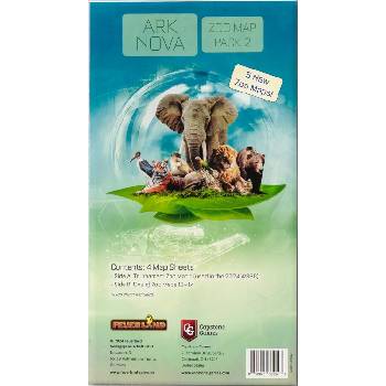 Feuerland Spiele Разширение за настолна игра Ark Nova: Zoo Map Pack 2 (36554-FL)