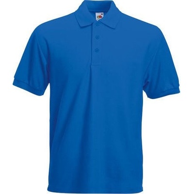 Fruit of the Loom Směsové polo královská F503 modrá