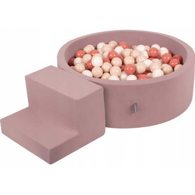 KiddyMoon PPZP-OK30D-122 suchý bazén + 100 míčků – Hledejceny.cz