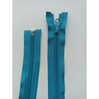 Zips špirálový 6mm, blankytne modrý, RÔZNE DĹŽKY 40
