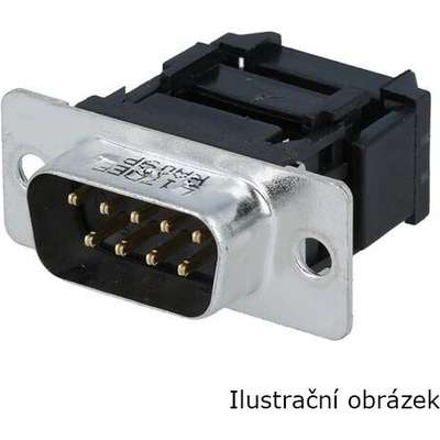 Konektor D-Sub DE-9 M IDC