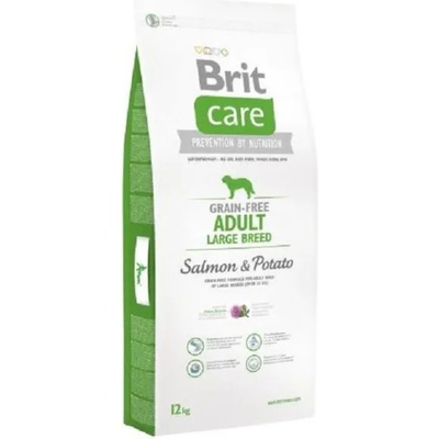 Brit Care - Grain-free Adult Large Breed - Salmon & Potato 2x12 kg