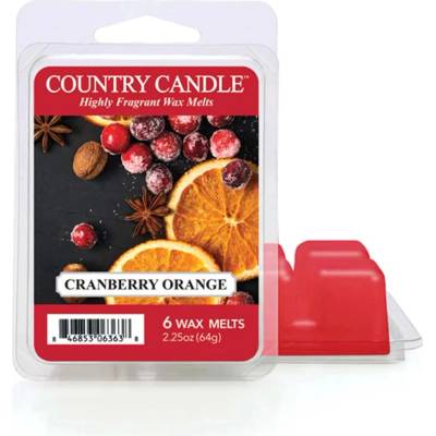 Country Candle Vonný Vosk Cranberry Orange 64 g