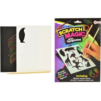 Vyškrabávacie obrázky zvieratká Toi Toys