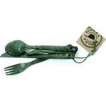 KUPILKA CUTLERY прибори за къмпинг, зелени (T00008145)