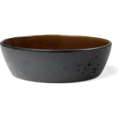 Bitz Servírovací miska černá jantarová 18 cm