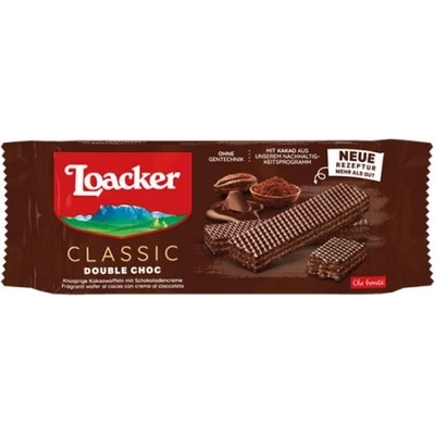 Loacker Вафли Loacker двоен шоколад 175гр