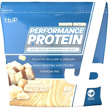 tbJP Performance Protein | Blend of Isolate & Concentrate [2000 грама] Бял шоколад с лешник