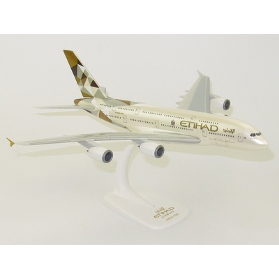 PPC Holland Airbus A380-861 Etihad Airways Mid 2010 Facets of Abu Dhabi Colors Snap-Fit 1:250