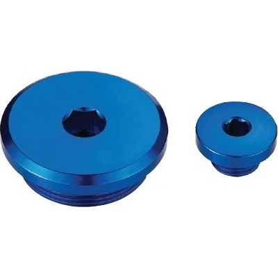 ACCEL servisní zátky motoru YAMAHA YZF 450 10-22, YZF 250 10-23, WR250F 15-22, WR450F 16-22 barva modrá