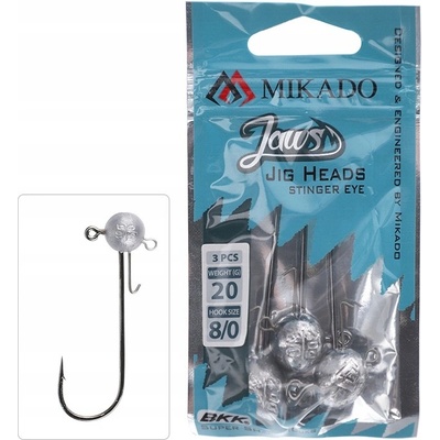 Mikado jigová hlava Stringer Eye Jig BN veľ.12 20g