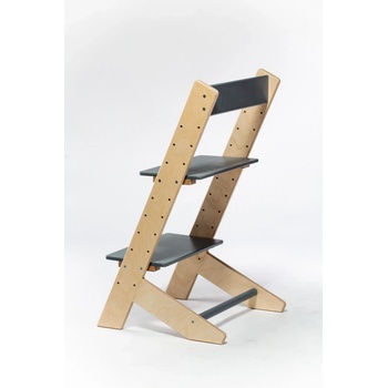 Lucas Wood Style rostoucí židle Easy Line šedá