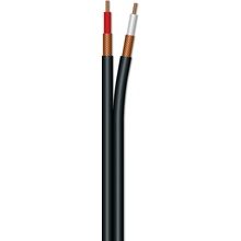 Sommer Cable SC-ONYX 2008 Patch cable, Black 2x1x0,08mm metráž