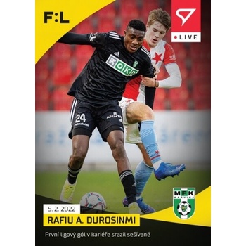 Sportzoo Futbalové karty Fortuna Liga 2021 22 L 089 Rafiu Adekunle Durosinmi